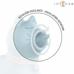 Comprar INTENSE - DUCHESS ESTIMULADOR CON LENGUA ROTATIVA 360º AZUL al mejor precio - Envíos Discretos