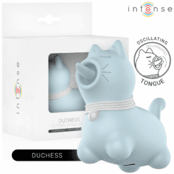 Comprar INTENSE - DUCHESS ESTIMULADOR CON LENGUA ROTATIVA 360º AZUL al mejor precio - Envíos Discretos