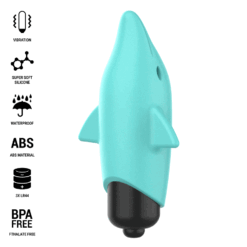 Comprar INTENSE - ECHO BALA VIBRADORA DELFÍN AZUL 8 X 4.7 CM al mejor precio - Envíos Discretos
