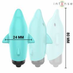 Comprar INTENSE - ECHO BALA VIBRADORA DELFÍN AZUL 8 X 4.7 CM al mejor precio - Envíos Discretos