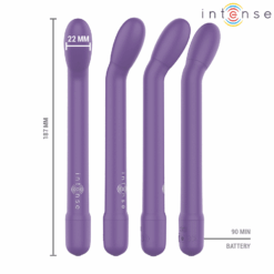 Comprar INTENSE - ESTIMULADOR PUNTO-G MORADO RECARGABLE al mejor precio - Envíos Discretos
