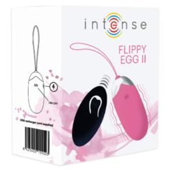 Comprar INTENSE - FLIPPY II HUEVO RECARGABLE REMOTO ROSA al mejor precio - Envíos Discretos