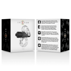 Comprar INTENSE - FRY ANILLO VIBRADOR TRANSPARENTE al mejor precio - Envíos Discretos