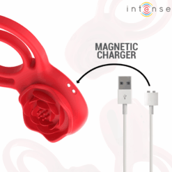Comprar INTENSE - GAIL ROSA ESTIMULADORA 10 VIBRACIONES ROJO CONTROL REMOTO al mejor precio - Envíos Discretos