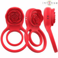 Comprar INTENSE - GAIL ROSA ESTIMULADORA 10 VIBRACIONES ROJO CONTROL REMOTO al mejor precio - Envíos Discretos