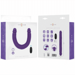 Comprar INTENSE - GUNTER DILDO DOBLE VIBRADOR 40 CM MORADO CONTROL REMOTO al mejor precio - Envíos Discretos