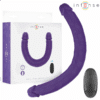 Comprar INTENSE - GUNTER DILDO DOBLE VIBRADOR 40 CM MORADO CONTROL REMOTO al mejor precio - Envíos Discretos
