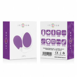 Comprar INTENSE - JAN HUEVO VIBRADOR CONTROL REMOTO LILA al mejor precio - Envíos Discretos