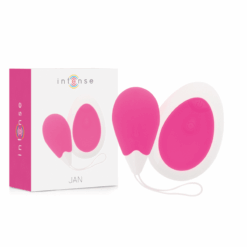 Comprar INTENSE - JAN HUEVO VIBRADOR CONTROL REMOTO ROSA al mejor precio - Envíos Discretos
