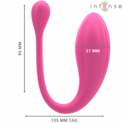 Comprar INTENSE - JANICE VIBRADOR U DOBLE ESTIMULACIÓN 10 VIBRACIONES ROSA CONTROL REMOTO al mejor precio - Envíos Discretos