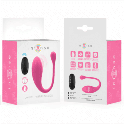 Comprar INTENSE - JANICE VIBRADOR U DOBLE ESTIMULACIÓN 10 VIBRACIONES ROSA CONTROL REMOTO al mejor precio - Envíos Discretos