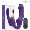 Comprar INTENSE - JILL VIBRADOR DOBLE 20 CM VIOLETA CONTROL REMOTO al mejor precio - Envíos Discretos