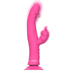 Comprar INTENSE - JULIO VIBRADOR RABBIT SILICONA ROSA al mejor precio - Envíos Discretos