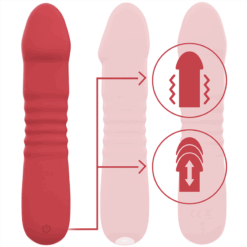 Comprar INTENSE - JUNI UP & DOWN 10 VIBRACIONES ROJO al mejor precio - Envíos Discretos
