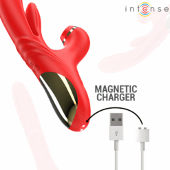 Comprar INTENSE - KAROL VIBRADOR MULTIFUNCIÓN EMPUJE & ESTIMULACIÓN & ONDAS ESTIMULADORAS ROJO al mejor precio - Envíos Discretos