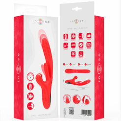 Comprar INTENSE - KAROL VIBRADOR MULTIFUNCIÓN EMPUJE & ESTIMULACIÓN & ONDAS ESTIMULADORAS ROJO al mejor precio - Envíos Discretos
