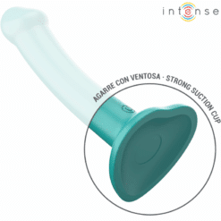 Comprar INTENSE - KATIE VIBRADOR CON VENTOSA 10 VIBRACIONES AZUL OSCURO CONTROL REMOTO al mejor precio - Envíos Discretos