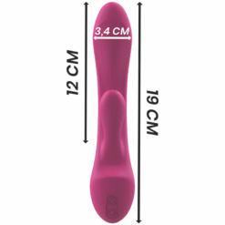 Comprar INTENSE - LUIGI VIBRADOR RABBIT SILICONA LIQUIDA ROSA al mejor precio - Envíos Discretos