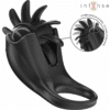 Comprar INTENSE - MABEL ANILLO VIBRADOR 10 VIBRACIONES CON ESTIMULADOR DE CLÍTORIS NEGRO al mejor precio - Envíos Discretos