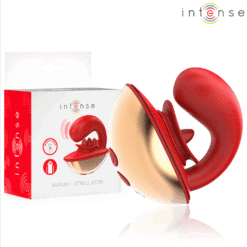 Comprar INTENSE - MARIAH VIBRADOR & ESTIMULADOR EN FORMA DE U 10 VIBRACIONES ROJO al mejor precio - Envíos Discretos