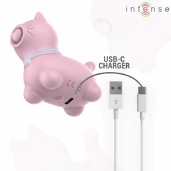 Comprar INTENSE - MARIE ESTIMULADOR CON LENGUA EFECTO PULSACIÓN ROSA al mejor precio - Envíos Discretos