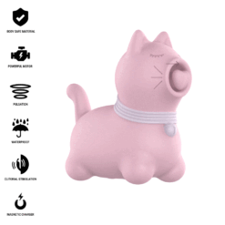 Comprar INTENSE - MARIE ESTIMULADOR CON LENGUA EFECTO PULSACIÓN ROSA al mejor precio - Envíos Discretos