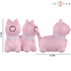 Comprar INTENSE - MARIE ESTIMULADOR CON LENGUA EFECTO PULSACIÓN ROSA al mejor precio - Envíos Discretos