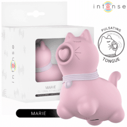 Comprar INTENSE - MARIE ESTIMULADOR CON LENGUA EFECTO PULSACIÓN ROSA al mejor precio - Envíos Discretos