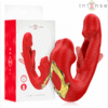 Comprar INTENSE - NATHY VIBRADOR DOBLE CON BOCA ESTIMULADORA MULTIFUNCIÓN ROJO al mejor precio - Envíos Discretos