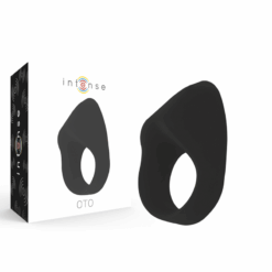 Comprar INTENSE - OTO ANILLO VIBRADOR RECARGABLE NEGRO al mejor precio - Envíos Discretos