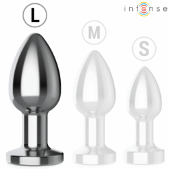 Comprar INTENSE - PLUG ANAL 10 VIBRACIONES METAL CON CONTROL REMOTO L al mejor precio - Envíos Discretos