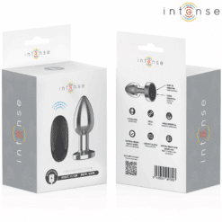 Comprar INTENSE - PLUG ANAL 10 VIBRACIONES METAL CON CONTROL REMOTO L al mejor precio - Envíos Discretos