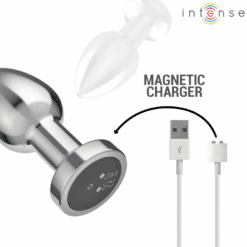 Comprar INTENSE - PLUG ANAL 10 VIBRACIONES METAL CON CONTROL REMOTO M al mejor precio - Envíos Discretos
