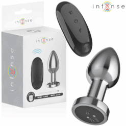 Comprar INTENSE - PLUG ANAL 10 VIBRACIONES METAL CON CONTROL REMOTO M al mejor precio - Envíos Discretos
