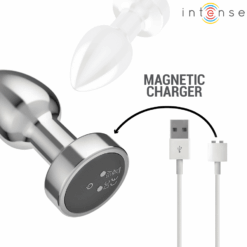 Comprar INTENSE - PLUG ANAL 10 VIBRACIONES METAL CON CONTROL REMOTO S al mejor precio - Envíos Discretos