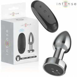 Comprar INTENSE - PLUG ANAL 10 VIBRACIONES METAL CON CONTROL REMOTO S al mejor precio - Envíos Discretos