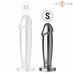 Comprar INTENSE - PLUG ANAL 10 VIBRACIONES METAL EN FORMA DE DILDO CON CONTROL REMOTO S al mejor precio - Envíos Discretos