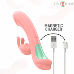 Comprar INTENSE - RACHEL VIBRADOR RABBIT 5 VIBRACIONES ROSA al mejor precio - Envíos Discretos