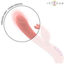 Comprar INTENSE - RACHEL VIBRADOR RABBIT 5 VIBRACIONES ROSA al mejor precio - Envíos Discretos