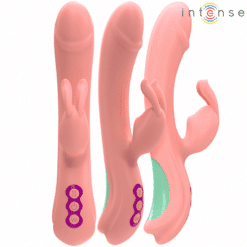 Comprar INTENSE - RACHEL VIBRADOR RABBIT 5 VIBRACIONES ROSA al mejor precio - Envíos Discretos