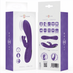 Comprar INTENSE - RANDALL VIBRADOR RABBIT 10 VIBRACIONES MORADO al mejor precio - Envíos Discretos