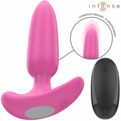 Comprar INTENSE - ROSS PLUG ANAL 10 VIBRACIONES ROSA CONTROL REMOTO al mejor precio - Envíos Discretos