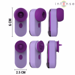 Comprar INTENSE - SABRINA TRAVEL SET ESTIMULADOR DE CLÍTORIS VIOLETA al mejor precio - Envíos Discretos