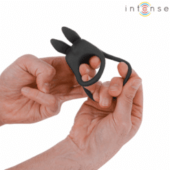 Comprar INTENSE - SAM ANILLO DOBLE VIBRADOR PENE 10 VIBRACIONES NEGRO al mejor precio - Envíos Discretos
