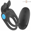 Comprar INTENSE - SAM ANILLO DOBLE VIBRADOR PENE 10 VIBRACIONES NEGRO al mejor precio - Envíos Discretos