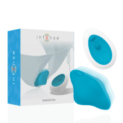Comprar INTENSE - SAMANTHA PANTIE CONTROL REMOTO AZUL al mejor precio - Envíos Discretos
