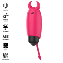 Comprar INTENSE - SCARLET BALA VIBRADORA DEMONIO ROJO 9.3 X 2.4 CM al mejor precio - Envíos Discretos