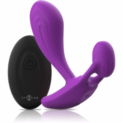Comprar INTENSE - SHELLY DUO ANAL-PERINEO , VAGINAL-CLITORIS REMOTO MORADO al mejor precio - Envíos Discretos