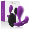 Comprar INTENSE - SHELLY DUO ANAL-PERINEO , VAGINAL-CLITORIS REMOTO MORADO al mejor precio - Envíos Discretos