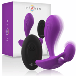 Comprar INTENSE - SHELLY DUO ANAL-PERINEO , VAGINAL-CLITORIS REMOTO MORADO al mejor precio - Envíos Discretos